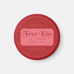 Free kiss magnet