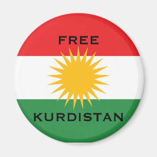 FREE KURDISTAN MAGNET