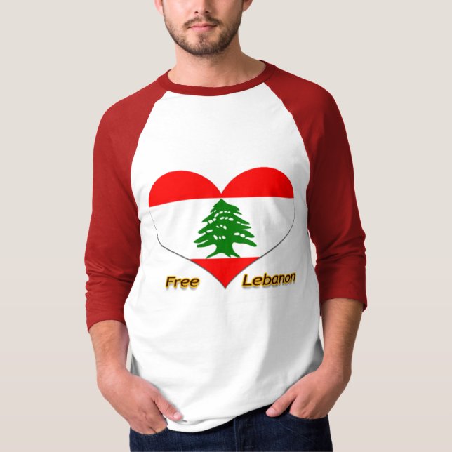 Free Lebanon T-Shirt (Front)