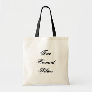 Free Leonard Peltier Tote Bag
