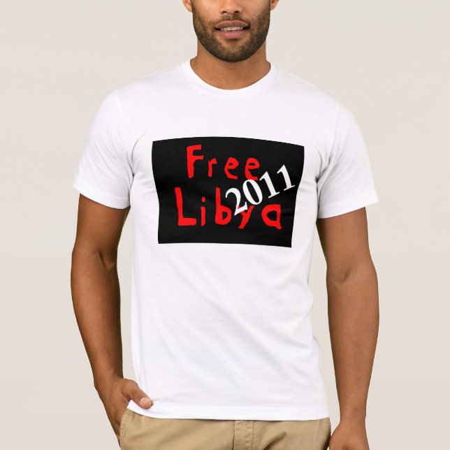 free libya 2011 T-Shirt (Front)