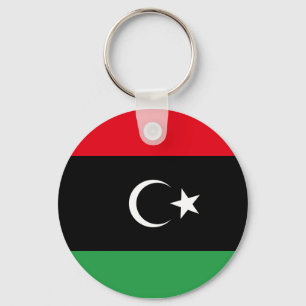 Free Libya Flag Key Ring