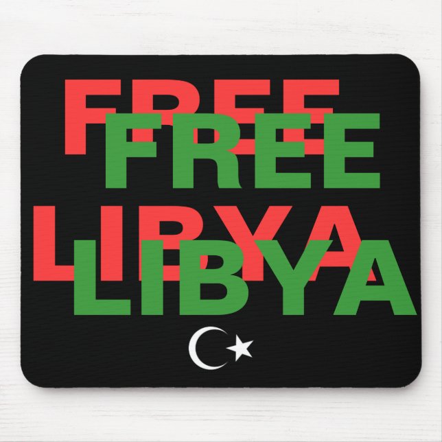 FREE LIBYA MOUSE PAD (Front)