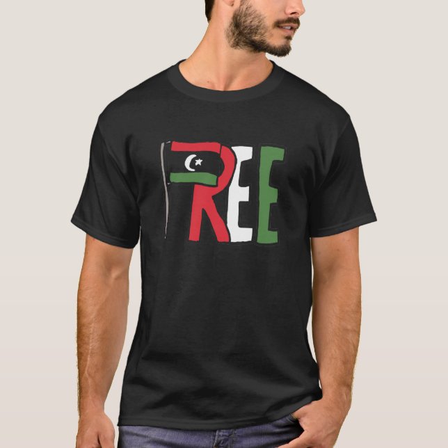 Free Libya T-Shirt (Front)