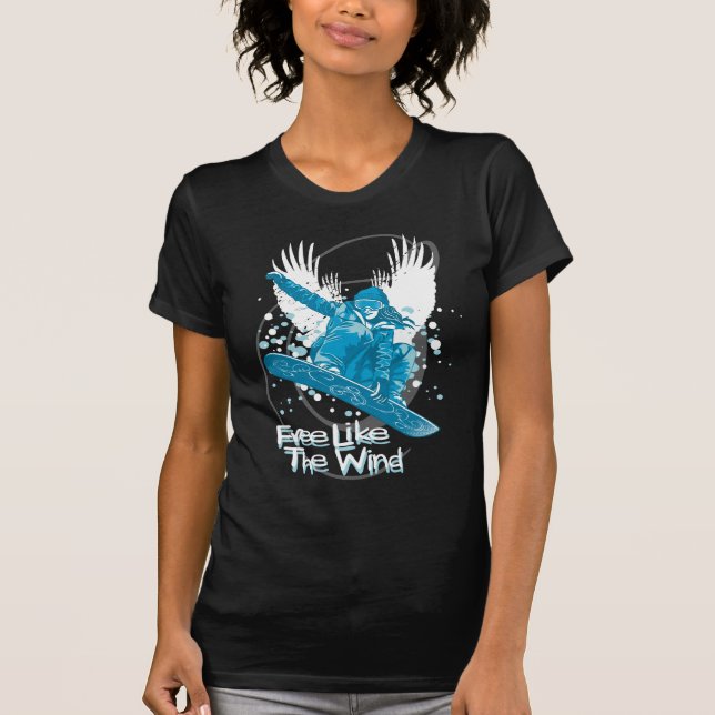Free like the wind T-Shirt (Front)