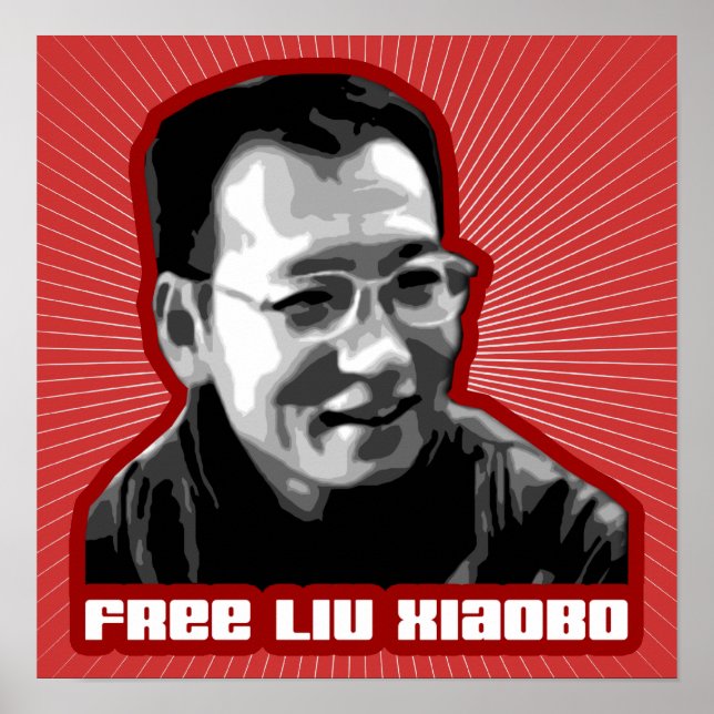 Free Liu Xiaobo Poster (Front)