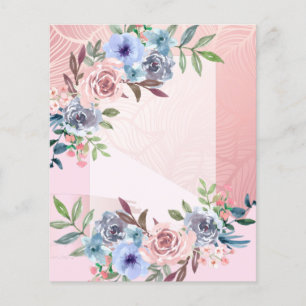 FREE LIVE DESIGNER HELP  -  Floral BUDGET Flyer