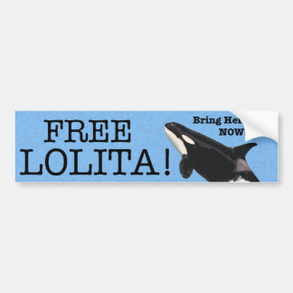 Free Lolita! Bumper Sticker