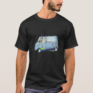 Free Magic Unicorn Driver Fantasy Rainbow T-Shirt