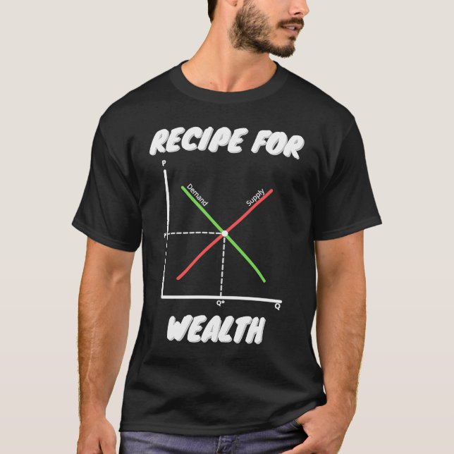 Free Markets  Recipe for Prosperity  Pro Capitalis T-Shirt (Front)