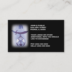 FREE MASON BUSINESS CARDS ~ INFO EXCHANGE CARDS