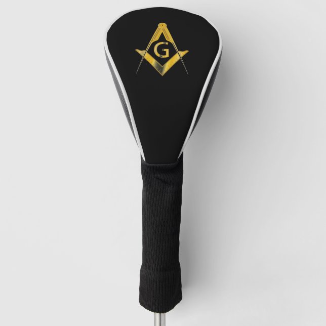 Free Mason Golf Head Cover (Front)