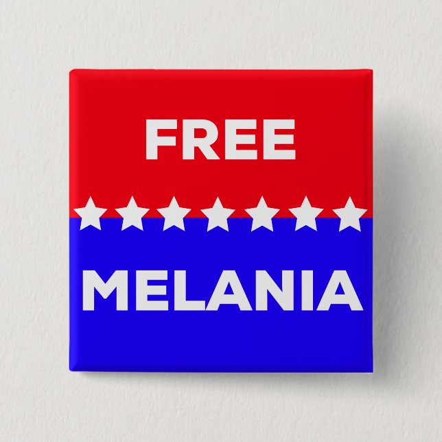 Free Melania Button (Front)