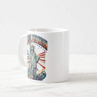 Free Mind Free Nation Design Coffee Mug