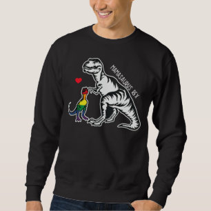 Free Mom Hugs LGBT Mom Saurus Rex Shirt, Proud Mom Sweatshirt