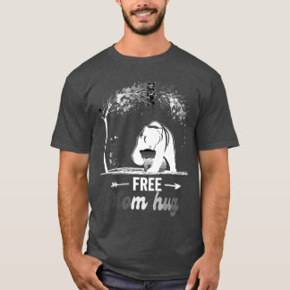 Free Mom Hugs Proud Mama Bear Heterosexual Pride L T-Shirt