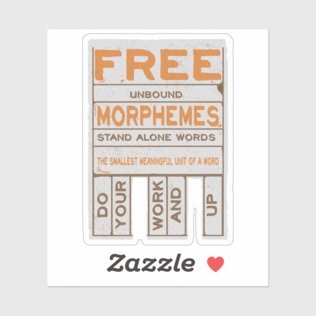 Free Morphemes funny structured literacy (Sheet)