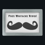 Free Moustache Rides Belt Buckle<br><div class="desc">To the best of my knowledge these images are in public domain and believed to be free to use without restriction in the US. 
 Please contact me if you discover that any of these images are not in Public Domain.</div>