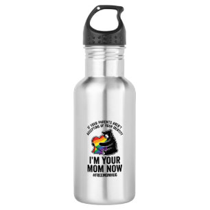 Free Mum Hug Bear Pride Vintage T-Shirt Design_1 532 Ml Water Bottle