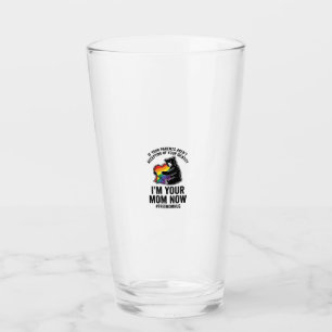 Free Mum Hug Bear Pride Vintage T-Shirt Design_1 Glass