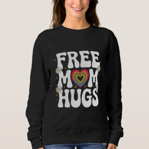 Free Mum Hug Transgender Lesbian Gay LGBT Pride Sweatshirt