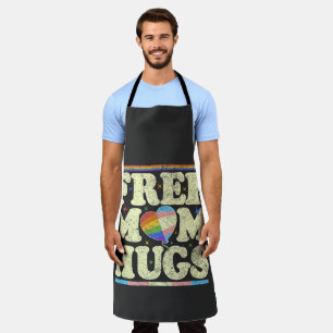 Free Mum Hugs Lgbt Pride Apron