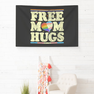 Free Mum Hugs Lgbt Pride Banner