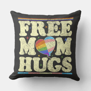 Free Mum Hugs Lgbt Pride Cushion
