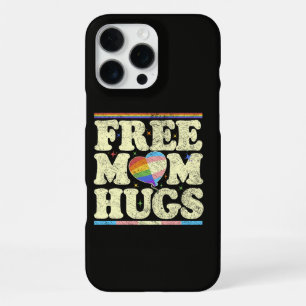 Free Mum Hugs Lgbt Pride iPhone 16 Pro Max Case