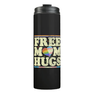 Free Mum Hugs Lgbt Pride Thermal Tumbler