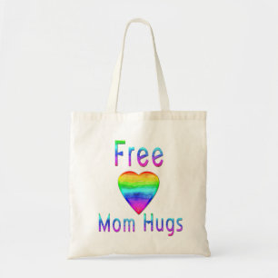 Free Mum Hugs LGBTQ Support Tote Bag