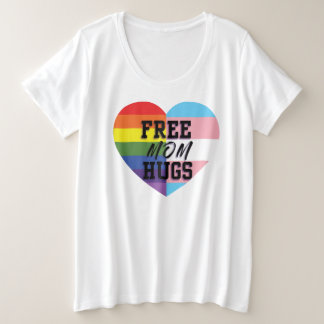 Free Mum Hugs Plus Size T-Shirt