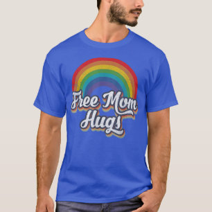Free Mum Hugs Pride Shirt Rainbow Gay LGBT