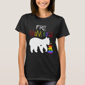 Free Mum Hugs Shirt, LGBT Pride, Mama Bear, Mother T-Shirt