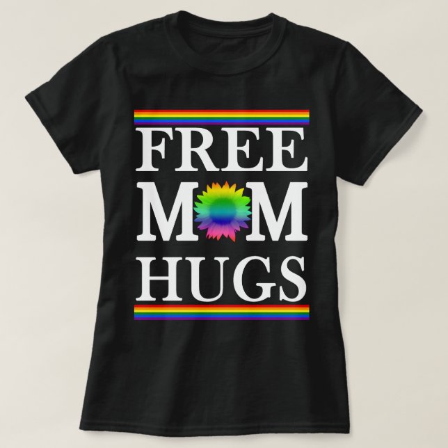 Free Mum Hugs T-Shirt (Design Front)