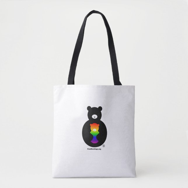 Free Mum Hugs Two-Sided Tote Bag (Front)