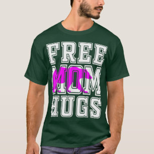 Free Mummy Mum Hugs Pink Bear T-Shirt