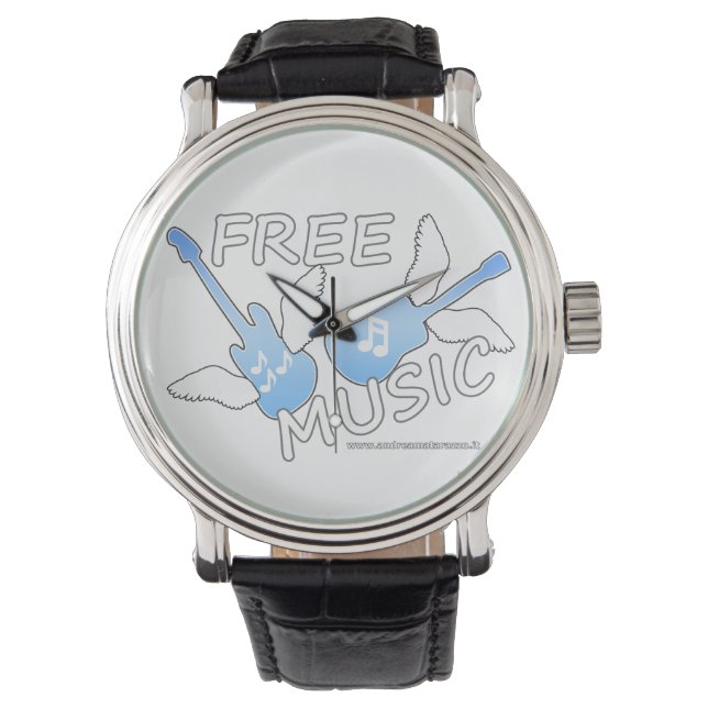 Free Music   Watch (Front)