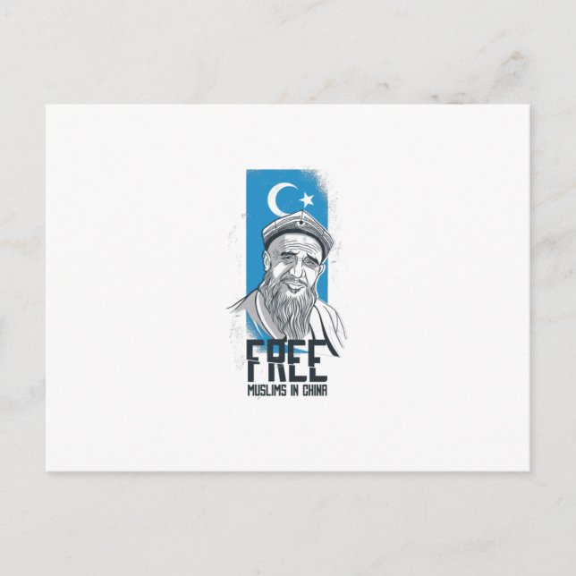 Free muslims postcard (Front)