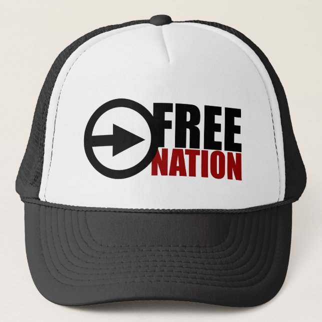 FREE NATION SNAPBACK TRUCKER HAT (Front)