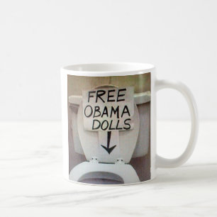 FREE OBAMA DOLLS COFFEE MUG