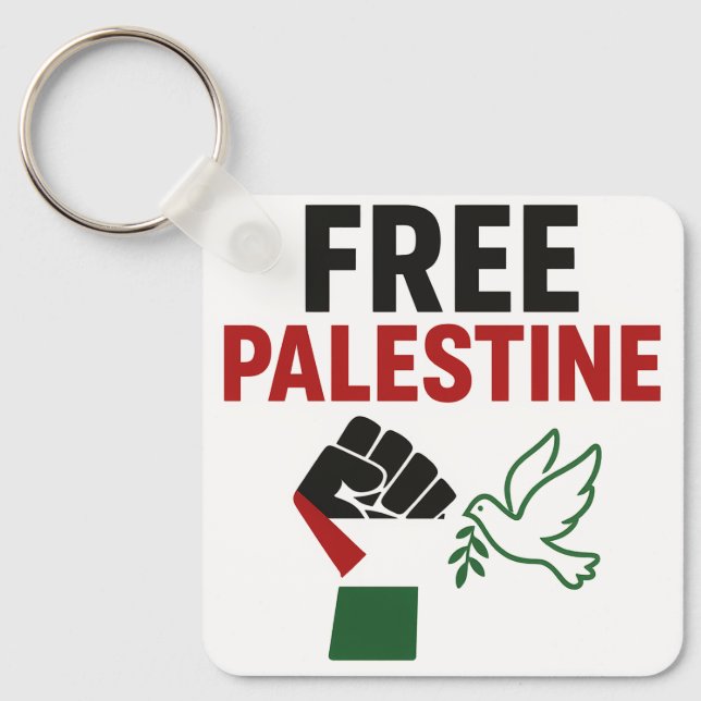 free palasthin  key ring (Front)