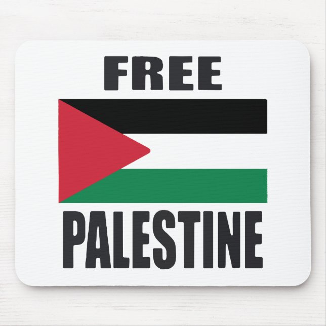 Free Palastine Mouse Pad (Front)