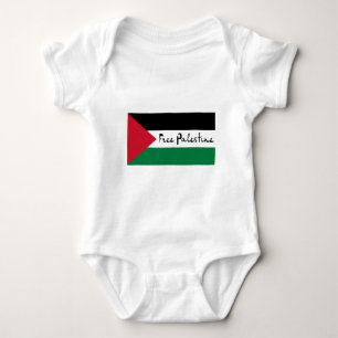 Free Palestine - فلسطين علم  - Palestinia Baby Bodysuit