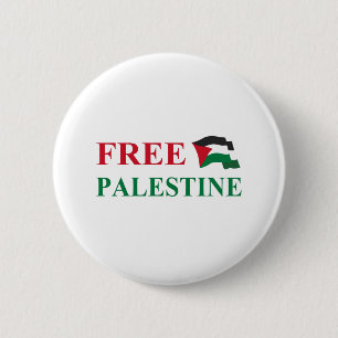 free palestine #2 6 cm round badge