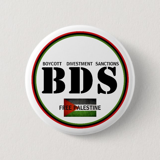 Free Palestine 6 Cm Round Badge (Front)