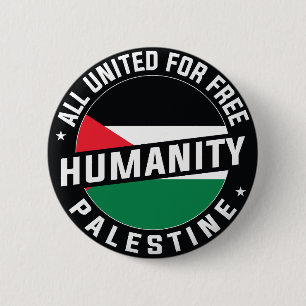 Free Palestine 6 Cm Round Badge