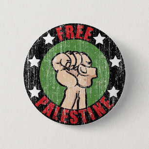Free Palestine 6 Cm Round Badge