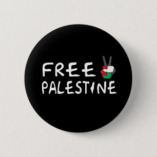 Free Palestine 6 Cm Round Badge