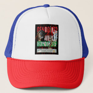 Free Palestine Cap  No To Genocide On Gaza 